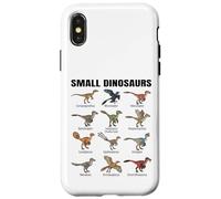 Diagrama científico de Especies de Dinosaurios pequeños Carcasa para iPhone X/XS