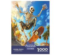 Diagrama de anatomía del cráneo Puzzles Ciencia 1000 Piezas para Adultos Juego De Rompecabezas para Decoración del Hogar Cumpleaños Juegos Educativos Stress Relief 38x26cm/1000pcs