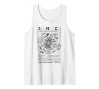 Diagrama de física cuántica de partículas de colisionador de hadrones Grande Camiseta sin Mangas