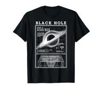 Diagrama de física del Agujero Negro Ciencia del Radio de Schwarzschild Camiseta