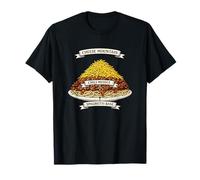 Diagrama de montaña de Queso Espagueti anatomía del Chile de Cincinnati Camiseta