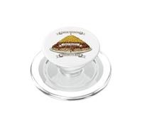 Diagrama de montaña de Queso Espagueti anatomía del Chile de Cincinnati PopSockets PopGrip para MagSafe