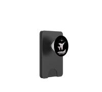 Diagrama del avión a reacción Estadounidense Vought F-8 PopSockets PopWallet para MagSafe