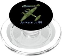 Diagrama del avión Bombardero rápido alemán Junkers Ju 88 de PopSockets PopGrip para MagSafe