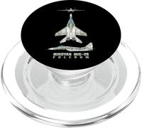 Diagrama del avión de Combate Ruso MiG-29 PopSockets PopGrip para MagSafe