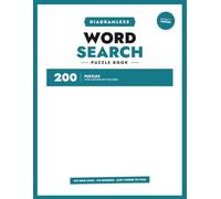 Diagramless Word Search Puzzle Book: 200 Themed Puzzles with No Grid Lines, No Borders - Just Words to Find. Includes Full Answer Key. (Goldwork Puzzle Books)