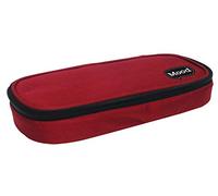 Diakakis 000580100 - Estuche Cuadrado para lápices, diseño de Humor Victoria, Color Burdeos