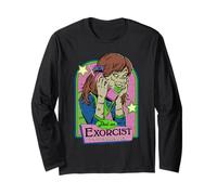 Dial an Exorcist Retro Vintage Funny Adult Humor Manga Larga