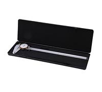 Dial Caliper 0-300 mm | Regla de acero transparente de 0.02 mm de acero transparente | Calipadora Vernier para metal/madera/medición automática | Tornillo de bloqueo y caja