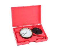 Dial Indicator 0-30mm | Brass Movement 7 - Bearings Shockproof & IP65 Weather - Protected | High Speed Steel Probe Head Measurement Tool/Machine Shop/Automotive Repair |