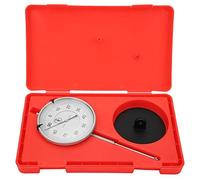 Dial Indicator Brass Movement 7-Bearings Shockproof High Speed Steel Probe Measurement Tool 0-50mm
