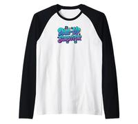 Dial-Up Survivor Retro 90s Internet Tech Humor Camiseta Manga Raglan