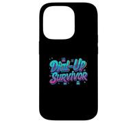 Dial-Up Survivor Retro 90s Internet Tech Humor Carcasa para iPhone 14 Pro