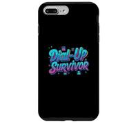 Dial-Up Survivor Retro 90s Internet Tech Humor Carcasa para iPhone 7 Plus/8 Plus