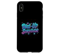 Dial-Up Survivor Retro 90s Internet Tech Humor Carcasa para iPhone XS Max