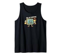 Dial-Up Survivor Retro Computer Internet Nostalgia Camiseta sin Mangas