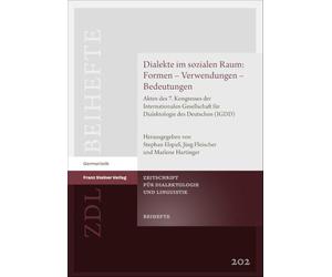 Dialekte im sozialen Raum: Formen - Verwendungen - Bedeutungen: Akten des 7. Kongresses der Internationalen Gesellschaft für Dialektologie des Deutschen (IGDD): 202