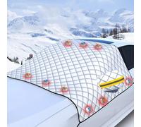 DIALFA Funda Coche Parabrisas para Audi New Q5 Import 2018-2025, Protector Parabrisas Hielo Invierno Antihielo y Nieve, UV, Lluvia, Cubierta Plegable para Parabrisas del Coche,Front Windshield