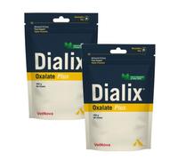 Dialix Oxalate Plus, Soporte Urinario Avanzado para Perros y Gatos, 180 Chews Masticables, Pack de 2 | Total 180 Comprimidos masticables