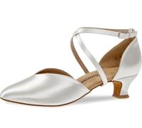 Diamant 107-013-092 Zapatos de danza moderna/jazz Mujer, Blanco, 34 2/3 EU (2.5 UK)