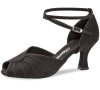 Diamant Damen Latein Tanzschuhe 027-060-040 - Zapatos de Baile - Standard & Latino para Mujer, Color Negro (Schwarz), Talla 36