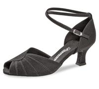 Diamant Damen Latein Tanzschuhe 027-064-040, Estándar y latín Niños Mujer, Negro (Schwarz), 34 EU
