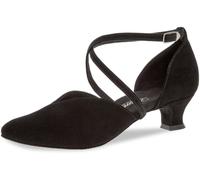 Diamant Damen Tanzschuhe 107-013-001 - Zapatos de Baile - Standard & Latino para Mujer, Color Negro (Schwarz), Talla 38
