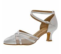 Diamant Damen Tanzschuhe 147-068-391 - Zapatos de Baile - Standard & Latino para Mujer, Color Marfil (Perlato weiß), Talla 35 1/3