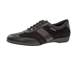 Diamant Diamant Ballroom Sneakers Herren 123-225-070 - Zapatos de Baile - Standard & Latino para Hombre, Color Negro (Schwarz), Talla 45 1/3