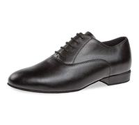 Diamant Hombres Zapatos de Baile 180-075-028 - Cuero Negro - 2 cm Standard [UK 8]