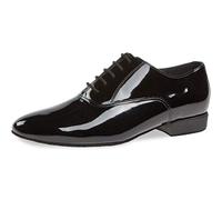 Diamant Hombres Zapatos de Baile 180-075-038 - Charol Negro - 2 cm Standard [UK 7]
