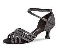Diamant TANZSCHUHMANUFAKTUR 008-077-519, Zapatillas de Baile Mujer, Schwarz Silber, 36 2/3 EU