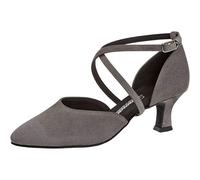 Diamant TANZSCHUHMANUFAKTUR 048-068-009, Zapatillas de Baile Mujer, Grau, 36 2/3 EU