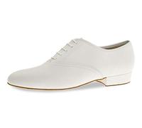 Diamant TANZSCHUHMANUFAKTUR 078-075-033-A, Zapatillas de Baile Hombre, Weiß, 39 1/3 EU