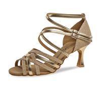 Diamant TANZSCHUHMANUFAKTUR 108-087-559, Zapatillas de Baile Mujer, Gold, 38 EU