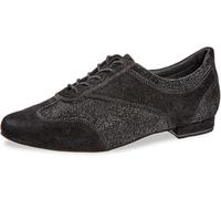Diamant TANZSCHUHMANUFAKTUR 183-005-547, Zapatillas de Baile Mujer, Schwarz Glitzer, 37 1/3 EU