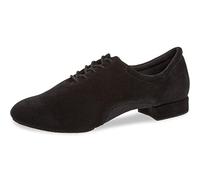Diamant Zapatos de Baile para Hombre 163-122-577 - Gamuza/Malla Negra - 2 cm Standard - Talla: UK 7,5