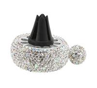 Diamante Artificial para Auto, Decoración Aromática Brillante, Purificador de Aire con Fragancia, Aleación Universal, Mejora el Interior del Coche, Moda y Estilo