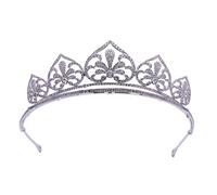 Diamante Corona en forma de corazón de corazón Corona nupcial Corona brillante Tiara Cabello de boda Accesorios para el cabello Prom Accesorios para el cabello