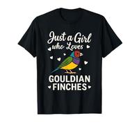 Diamante de Gould Just a Girl Who Loves Gouldian Finch Camiseta