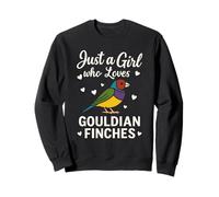 Diamante de Gould Just a Girl Who Loves Gouldian Finch Sudadera