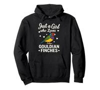 Diamante de Gould Just a Girl Who Loves Gouldian Finch Sudadera con Capucha
