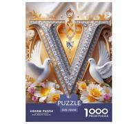 Diamante Paloma V Rompecabezas Imposible,desafío para Adultos Entretenimiento Creativo 1000 Piezas Obra De Arte De Juego De para Adultos Y Niños 70x50cm/1000pcs