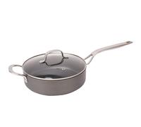 Diamante suizo anodizado anodizado sin palanca 4 cuartos de galn? Partita con cubierta: horno y lavavajillas seguros de 11 pulgadas (28 cm)