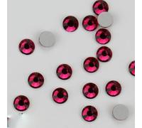 Diamantes de imitación con base plana y fijación en frío, sin calor, para bolsos, uñas, telas, decoración de prendas, accesorios de joyería - 174 rubí - 3 mm SS10 1440 unidades