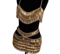 Diamantes de imitación con cadena para el cuerpo, brillos, parte superior corta sin negro, falda corta, brasier, bikinis, joyería de playa, para raves, fiestas, clubes, diamantes de imitación, A, como