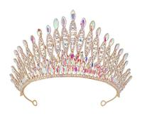 Diamantes de imitación con incrustaciones de novia para el pelo de novia, corona de boda, accesorio elegante para mujer, accesorio para la cabeza, adorno, decoración para el cabello con burbujas