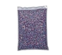 Diamantes de imitación de cristal 14400 Pcs Hot fix Rhinestones SS6-SS20 Multicolor(It.Pink,SS6-14400pcs)
