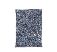 Diamantes de imitación de cristal 14400 Pcs Hot fix Rhinestones SS6-SS20 Multicolor(Mine Blue,SS12-14400pcs)