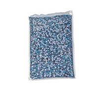 Diamantes de imitación de cristal 14400 Pcs Hot fix Rhinestones SS6-SS20 Multicolor(Peocock Blue,SS16-14400pcs)
